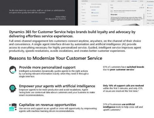 Dynamics 365 for Customer Service – Create lifetime customers